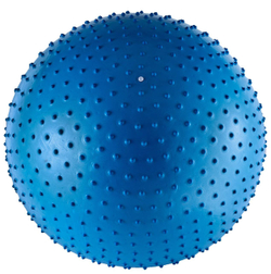 Мяч гимнастический Body Sculpture Massage Gym Ball 65cm - небесный