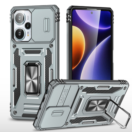 Чехол Safe Case с кольцом и защитой камеры для Xiaomi Poco X5 5G