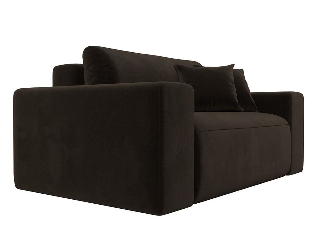 Кресло Лига-036 НПБ МИКРОВЕЛЬВЕТ Коричневый