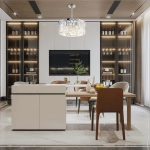 Люстра на штанге Arte Milano SORRENTO-8909 378909/6/300/490 CR