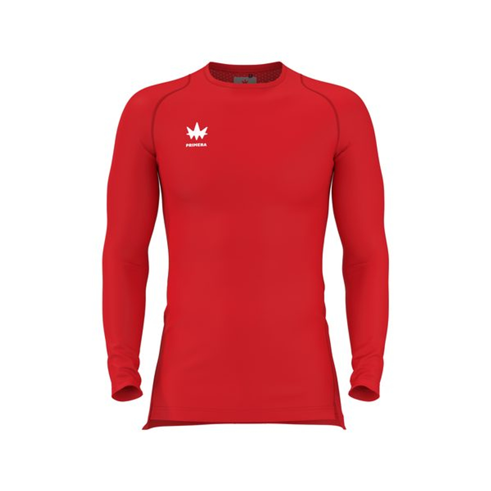 Компрессионное белье детское Evolution L/S Top Y — Academy red