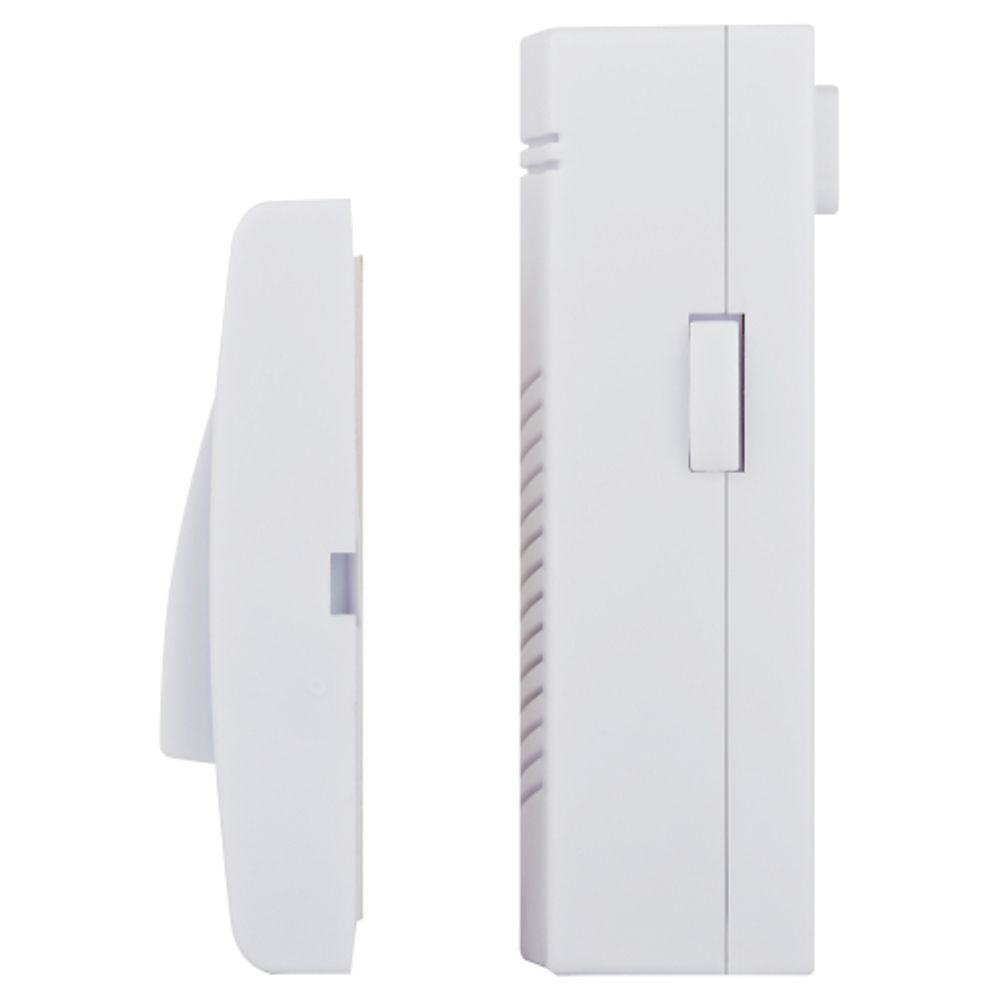 Звонок дверной ЭРА A05 беспроводной, белый | Электрозвонки беспроводные