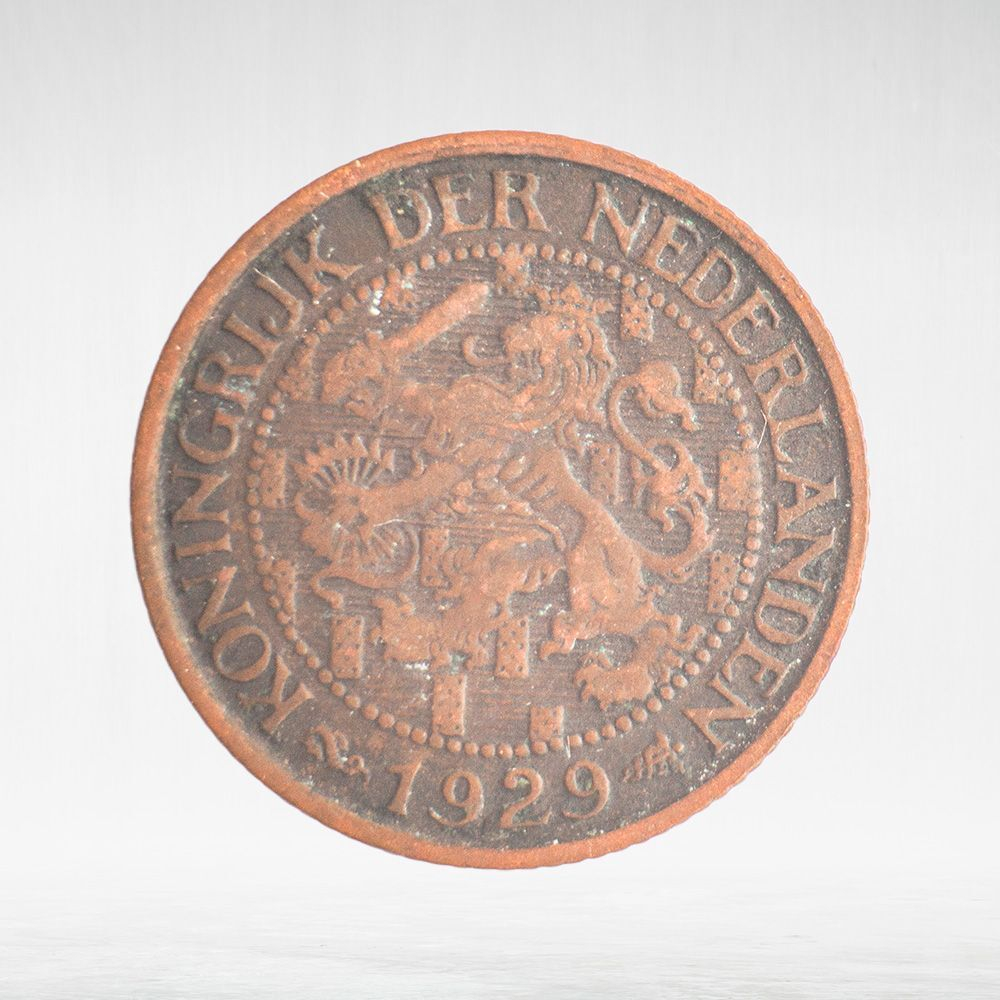 Netherlands, 1 Cent, 1929, VF