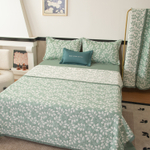 Комплект постельного белья Сатин Aurora Veil/Вуаль Авроры с Покрывалом AV006