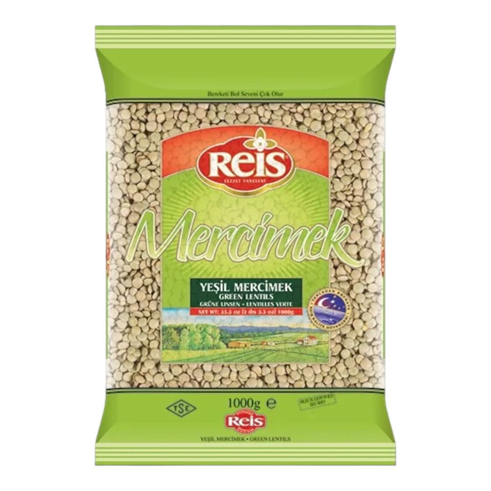Чечевица зеленая, 1кг (Reis) Чечевица зеленая, 1кг (Reis)