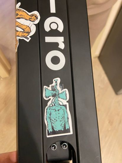 Наклейки (стикеры) SCP Foundation на самокат 20 шт