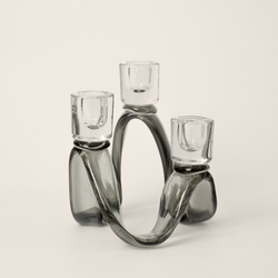 Подсвечник трехрожковый Кианит