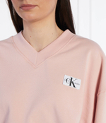 Худи WOVEN LABEL CALVIN KLEIN JEANS - пудро-розовый(J20J223359)