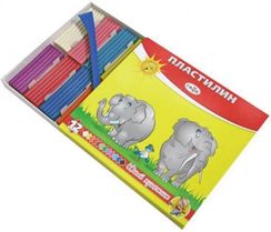 Plastilin Qamma Юный художник 12 rəng 168q