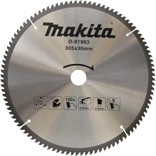 Пильный диск для алюминия 305x30x2.8/2x100T Makita D-81963