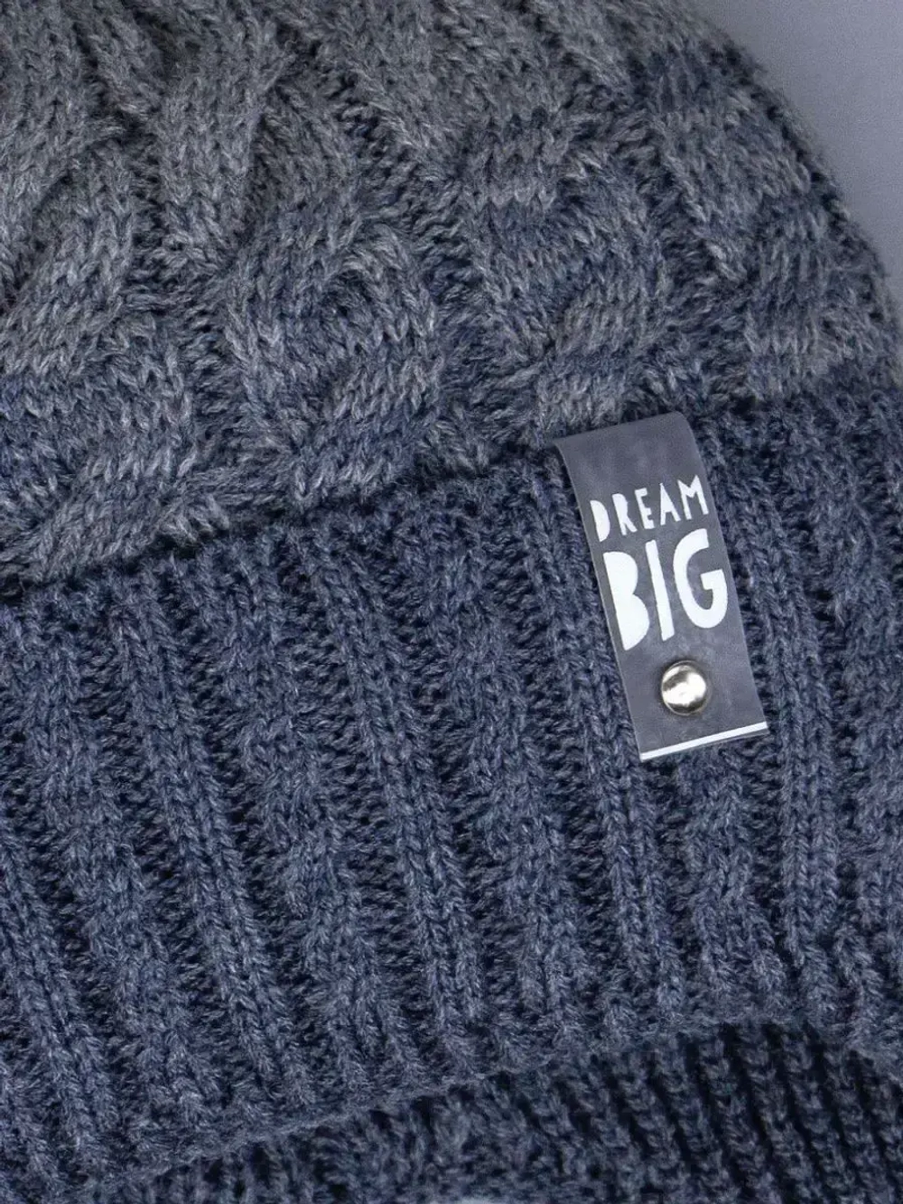 Шапка для мальчика осенняя на завязках