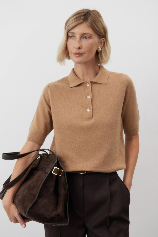 Поло с кашемиром