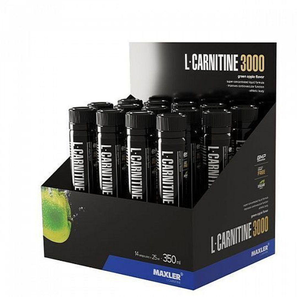 L-Carnitine 1 amp 3000 mg (Maxler)