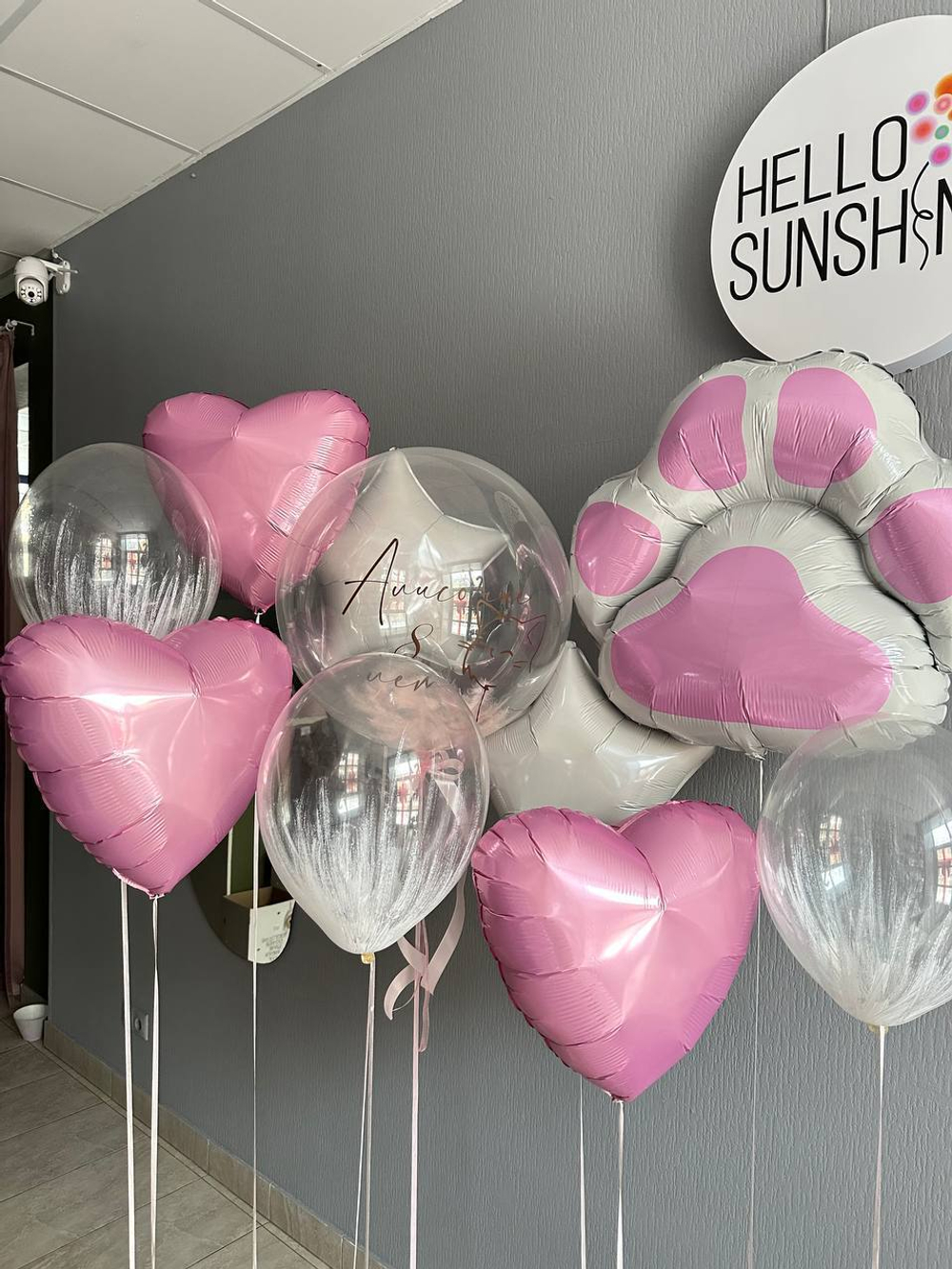 Набор шаров Лапка Нежность 3