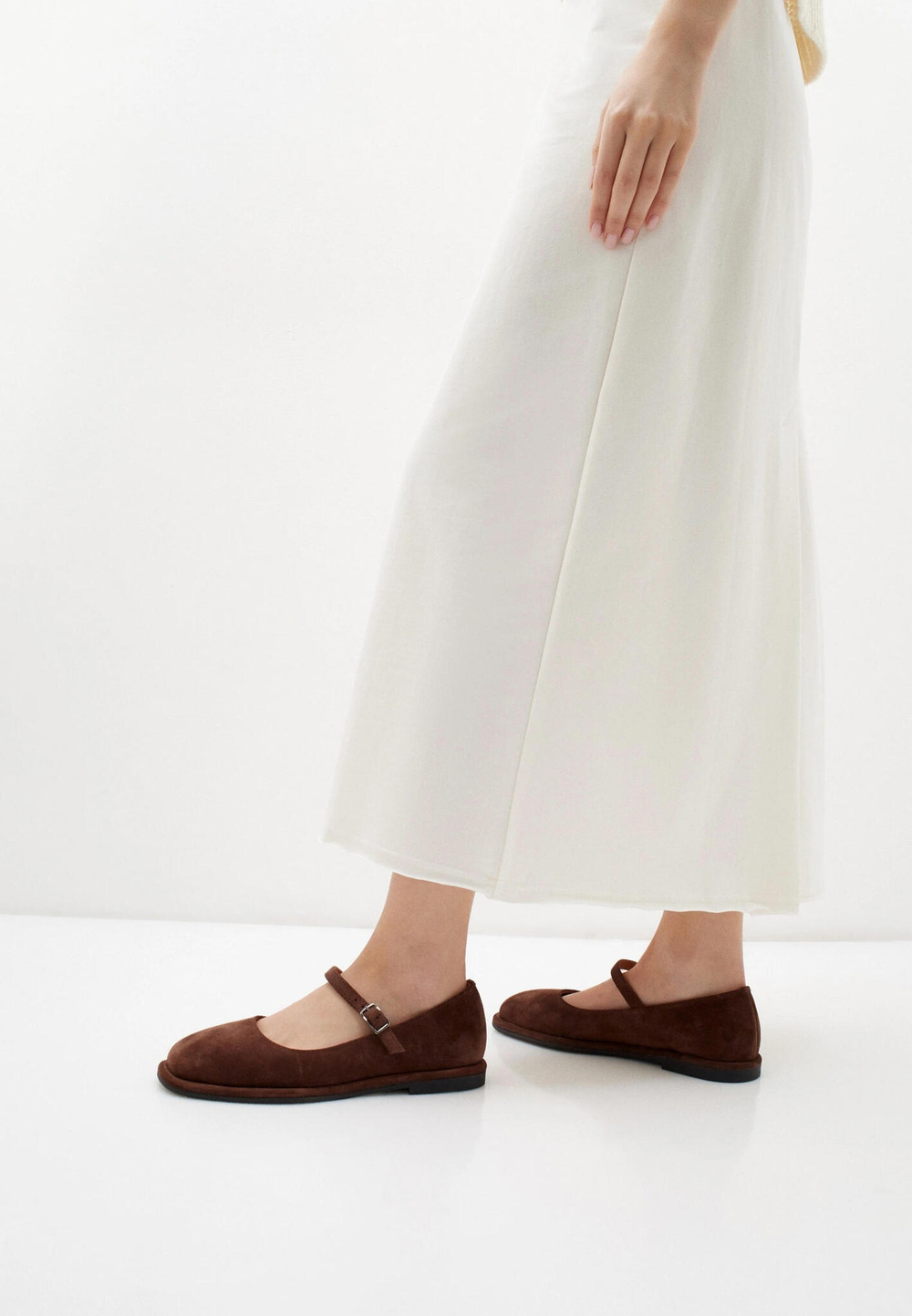 Туфли // Mary Jane Wide // Caramel