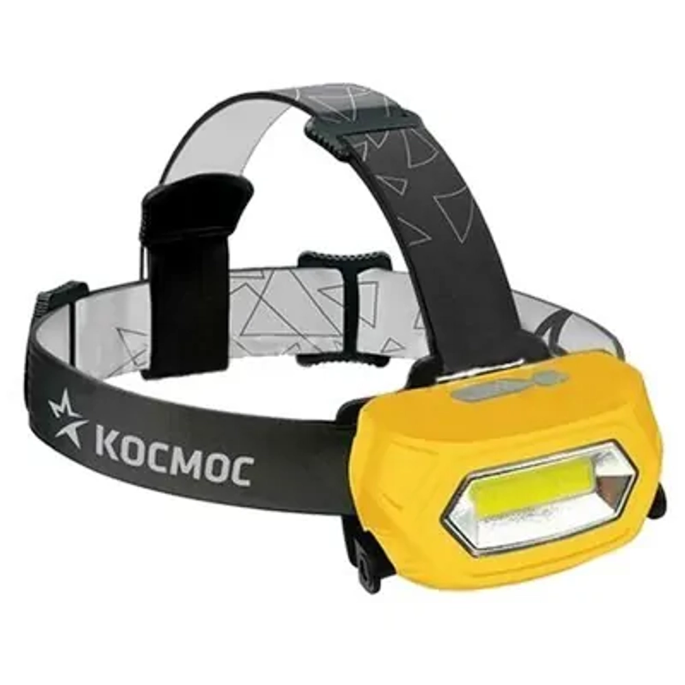 Фонарь светодиодный аккумуляторный налобный