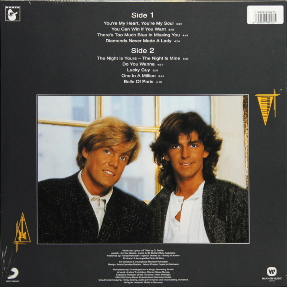 Modern Talking / The 1st Album (Clear Vinyl)(LP)