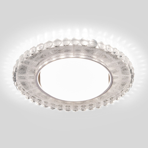 Встраиваемый точечный светильник с LED подсветкой 3035 GX53