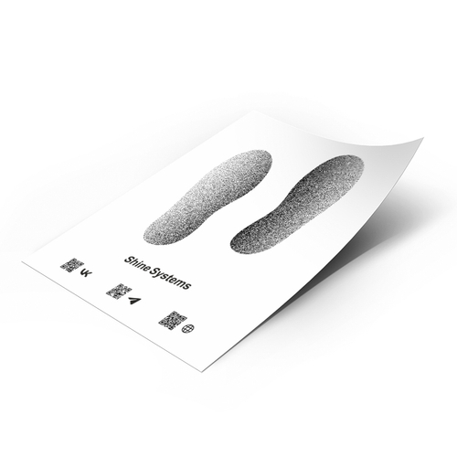 Shine Systems PaperMats - бумажные двухслойные коврики для авто, размер 525х405, 500 шт