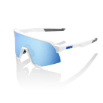 Спортивные очки с диоптриями 100% S3 / Matte White / HiPER Blue Multilayer Mirror Lens