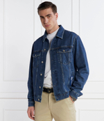 Джинсовая куртка Karl Lagerfeld Jeans - темно-синий(240D1404)