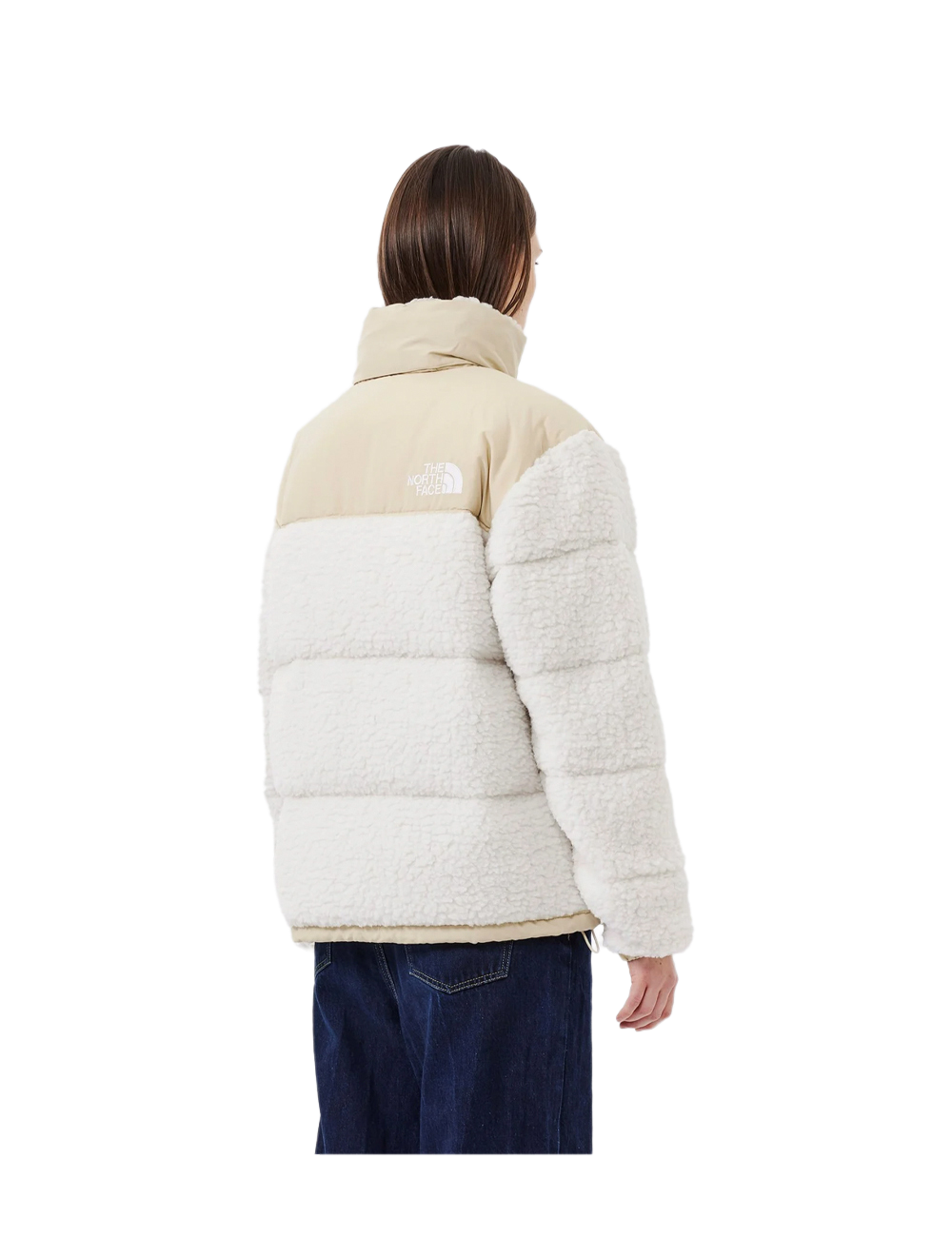 The North Face Sherpa Nupste Jacket Gardenia White/Gravel