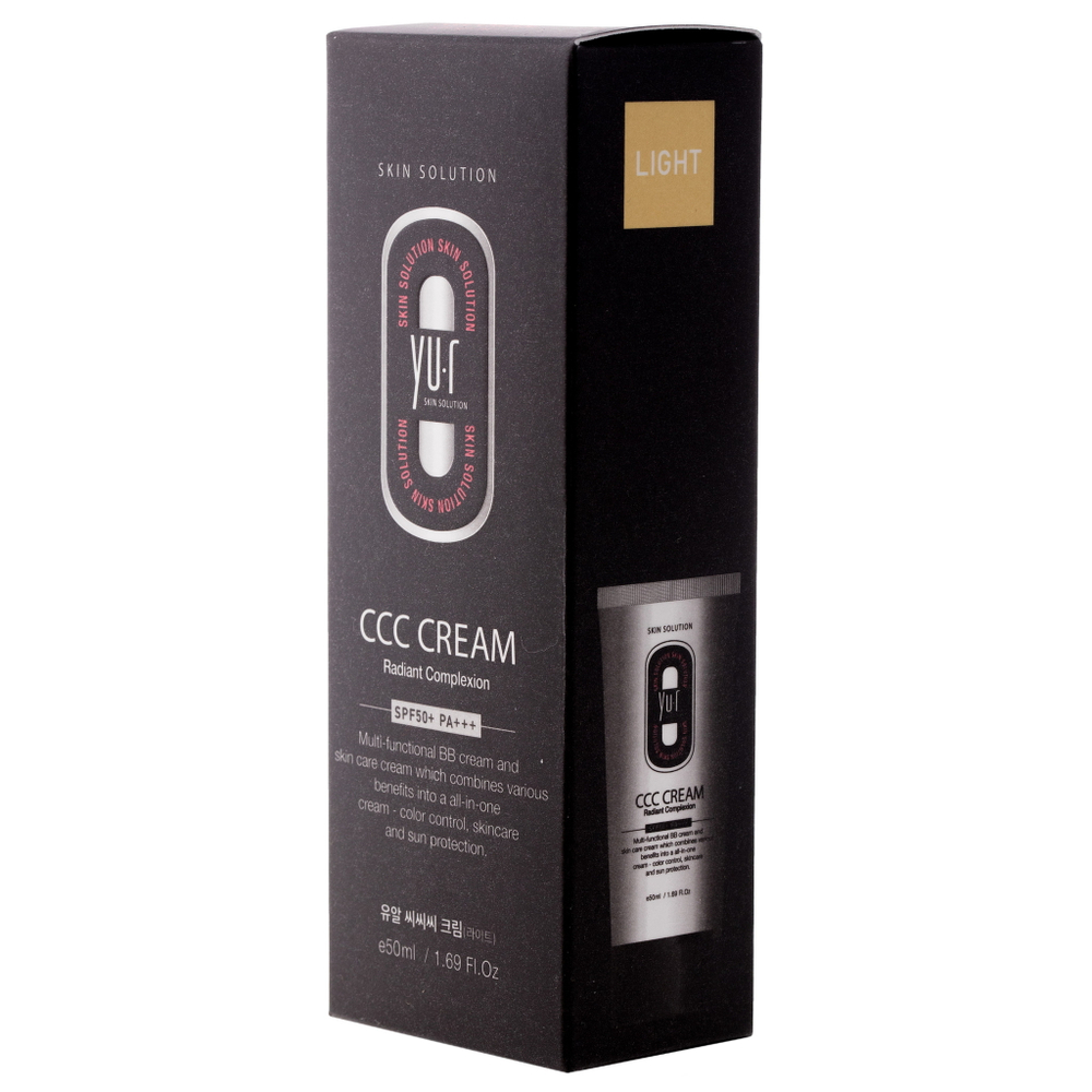 YU.R Корректирующий крем для лица - ССС Cream (Light), 50 мл, SPF50+ 