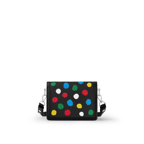 Сумка Louis Vuitton LV x YK Dauphine Mini черный