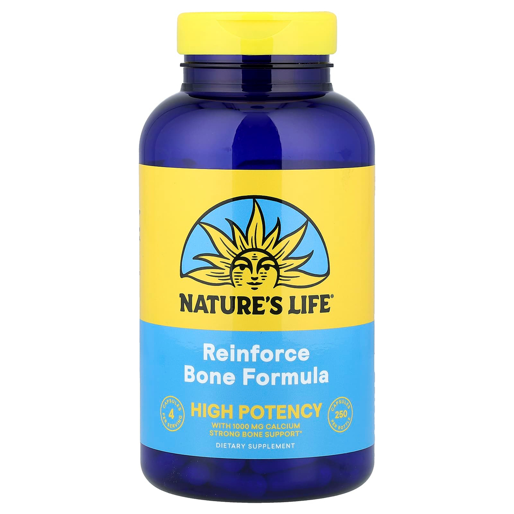 Nature's Life, Формула для укрепления костей, 250 капсул
