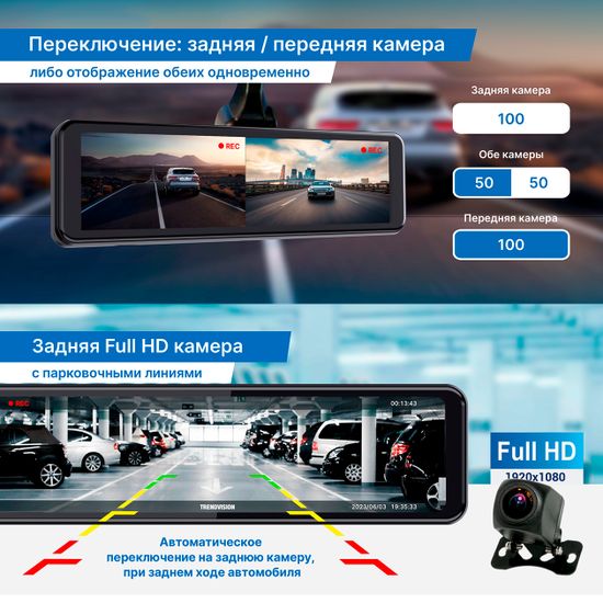 Trendvision CarPlay Mirror