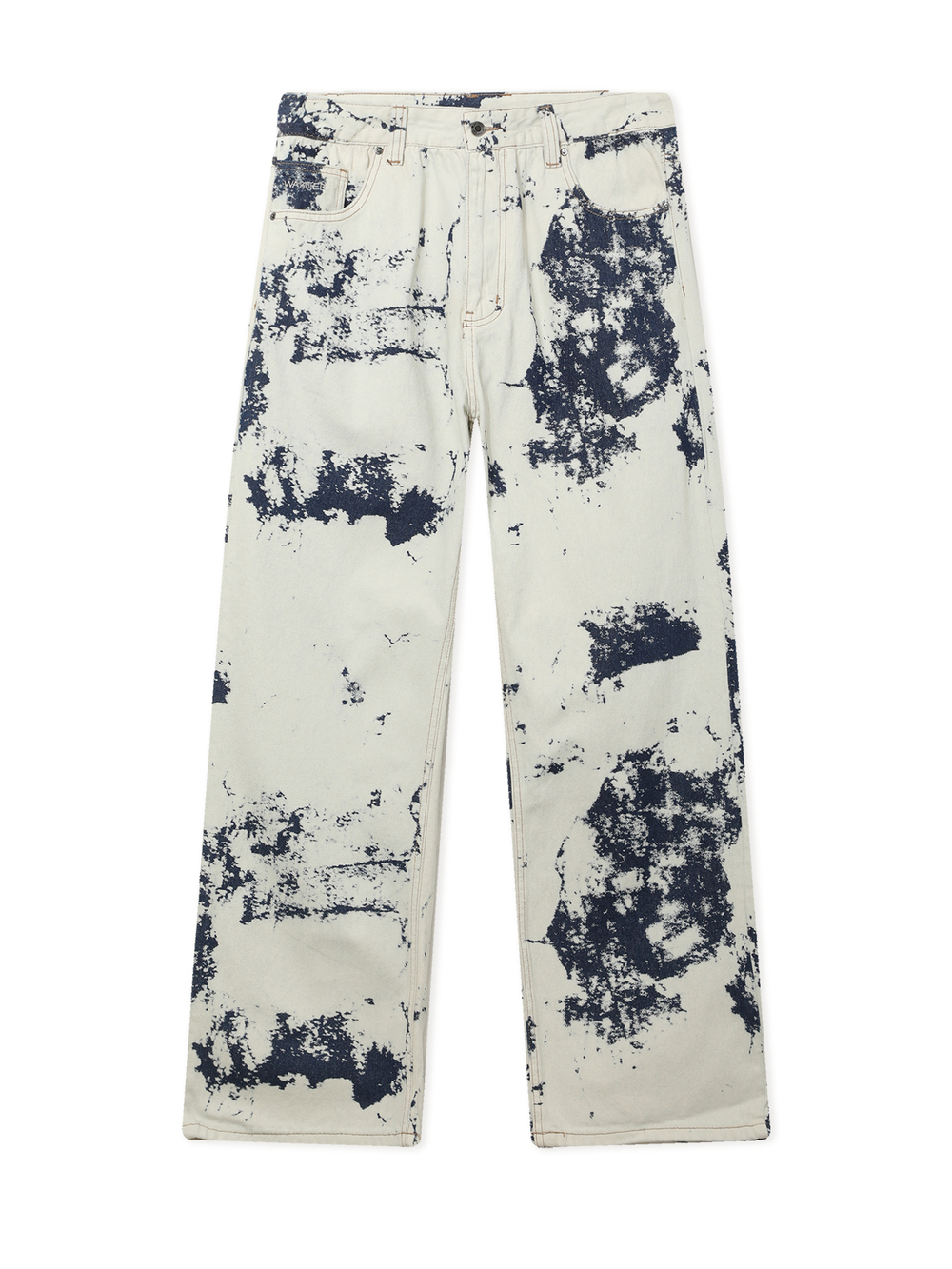 Мужские Джинсы (Regular Fit) Bleached Manc