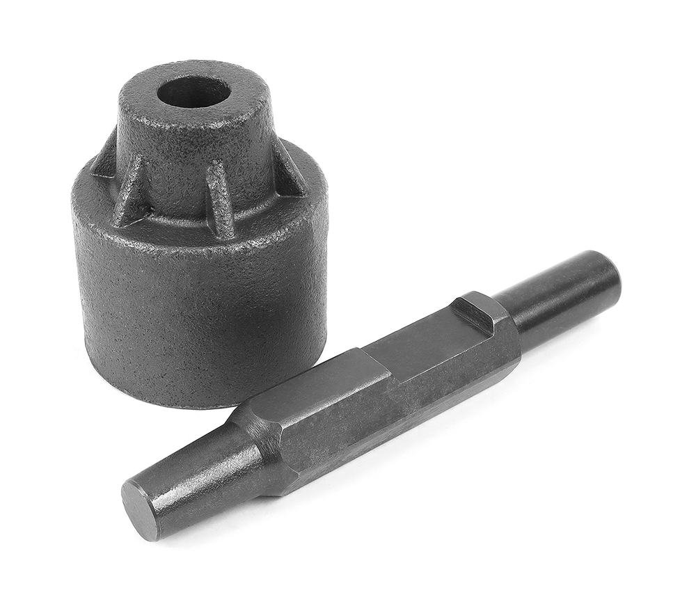 Насадка для отбойного молотка MESSER для забивания труб. Диаметр 80 мм.  НЕХ-30