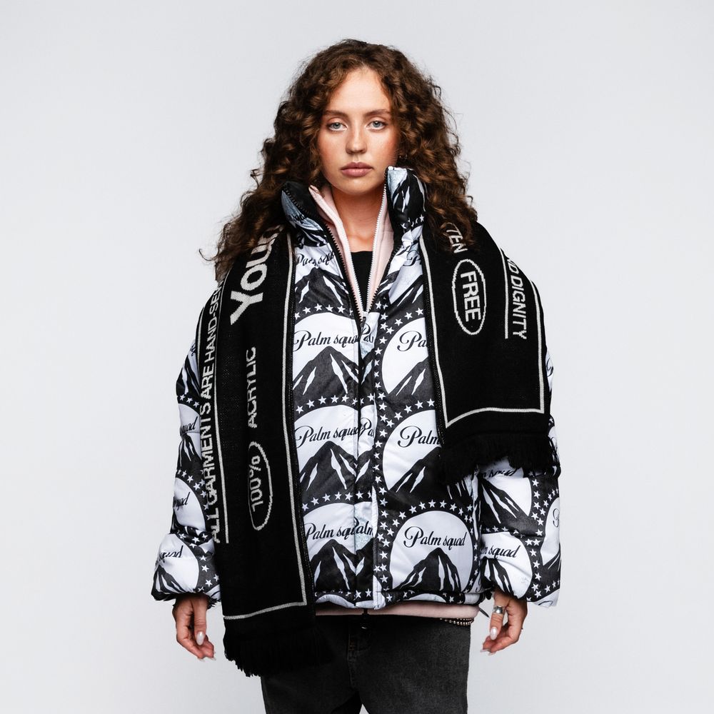 Шарф Dissident QG Reversible черный