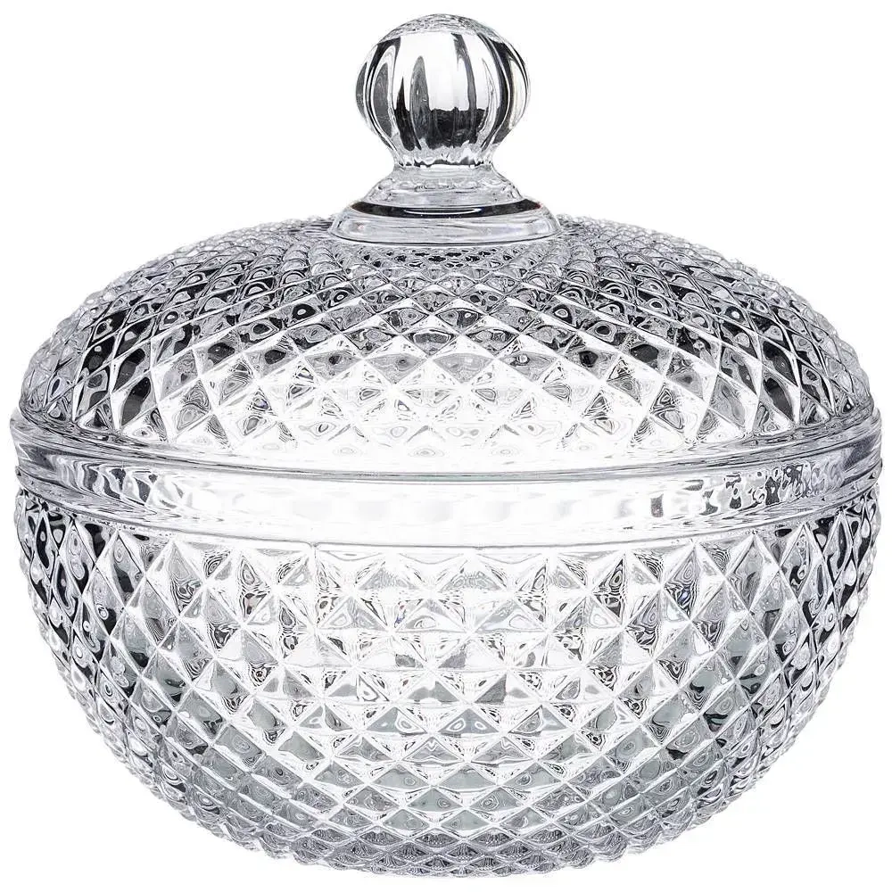 Сахарница с крышкой 320 мл. 12*12 см. высота=11 см. коллекция muza