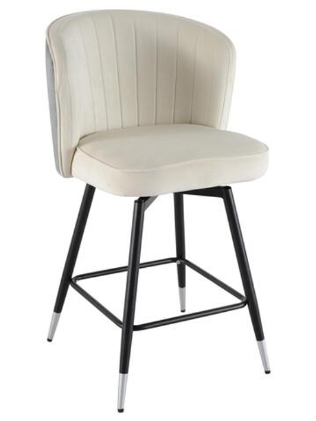 Стул барный Ist Casa Грейс, серый