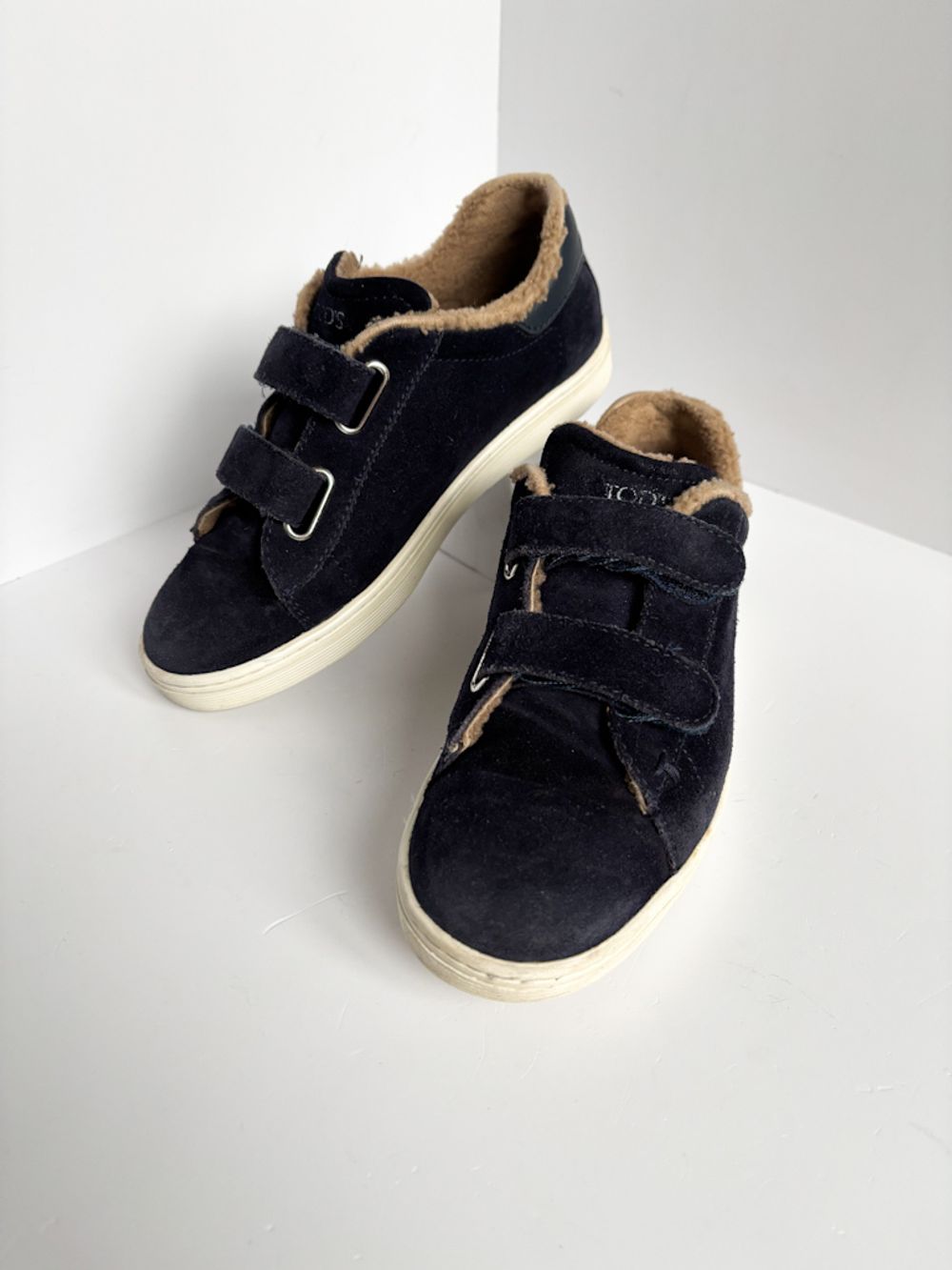 Утепленные замшевые кеды Tod's, 31