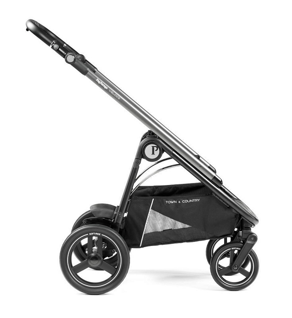 Коляска 2 в 1 Peg Perego Veloce TC Culla Grande City Grey