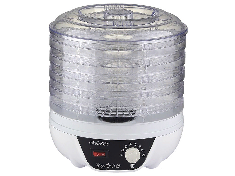 Электросушилка ENERGY EN-551 для продуктов (5 поддонов диаметр 25см, 230Вт)