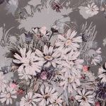 Пакет подарочный «Цветы» 32*26*12 см