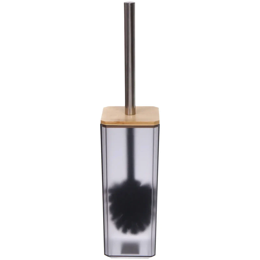 Ерш с высокой закрытой подставкой «Квадро» 38 см серый