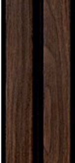 Панель ПВХ Мореная береза, 3000*125*8 мм