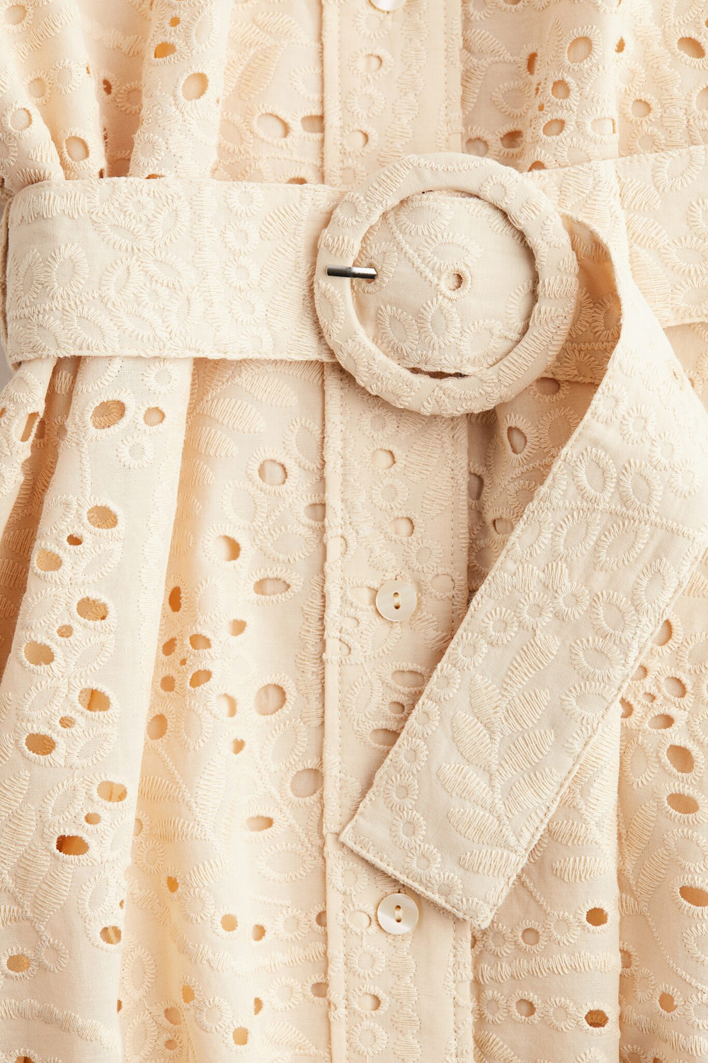 Платье-рубашка broderie anglaise