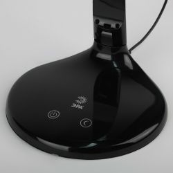 Настольный светильник ЭРА NLED-482-10W-BK светодиодный с ночником черный