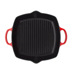 Чугунная сковорода-гриль Le Creuset, 30 см, Красная