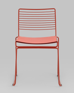 Стул обеденный Danny бордовый с подушкой