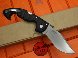 Нож Cold Steel Spartan - рукоять черный нейлон, клинок плейн (версия 2025г.)