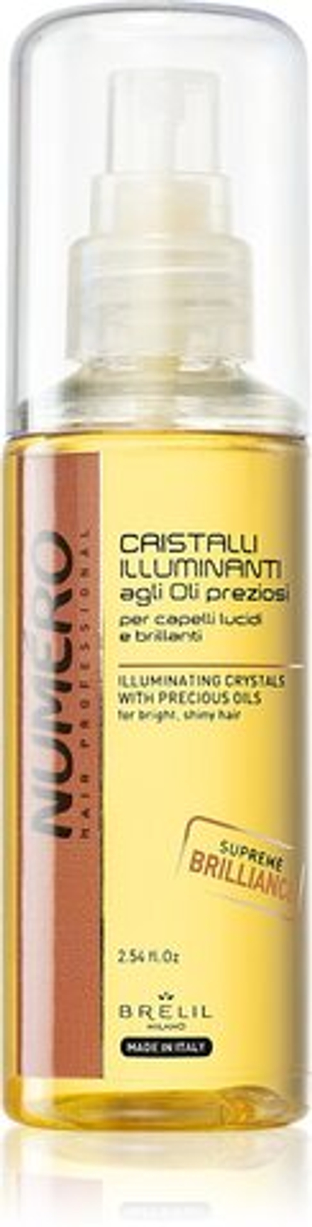 Brelil Numero Illuminating - жидкие кристаллы для сияния волос /   75  ml  / GTIN 8011935075027