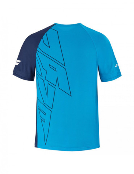 Мужская теннисная футболка Babolat Drive Crew Neck Tee M - drive blue