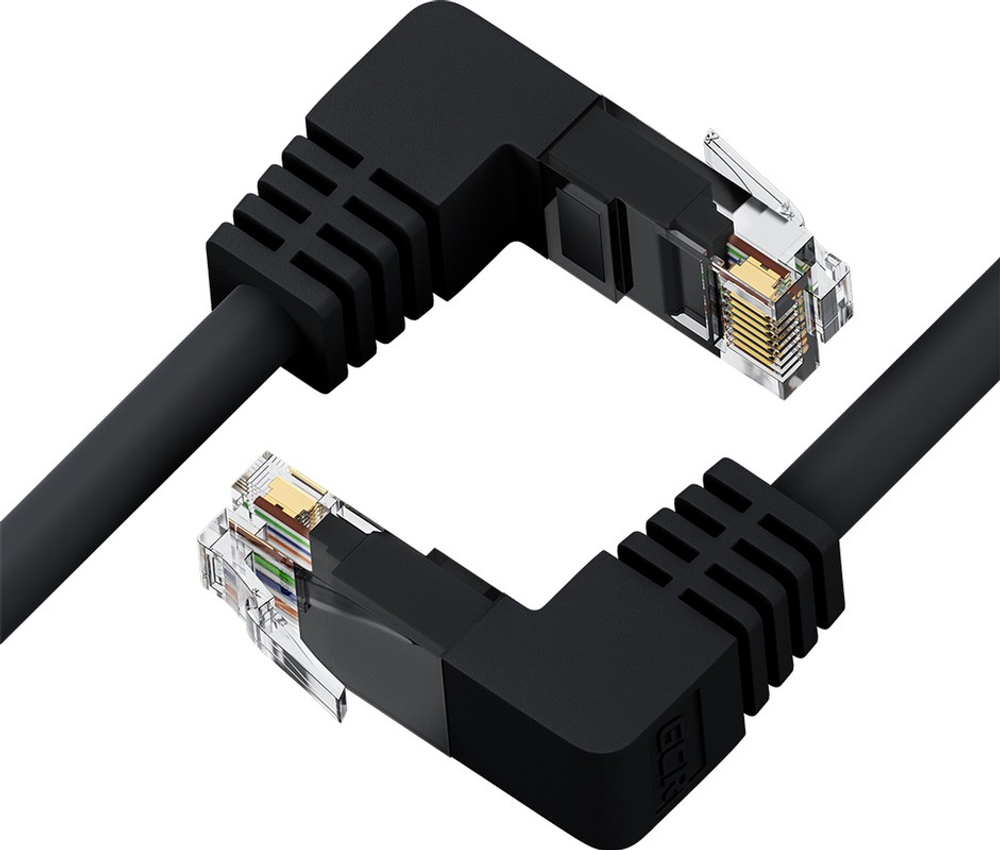 Патч-корд UTP/RJ-45 "нижний угол/нижний угол"