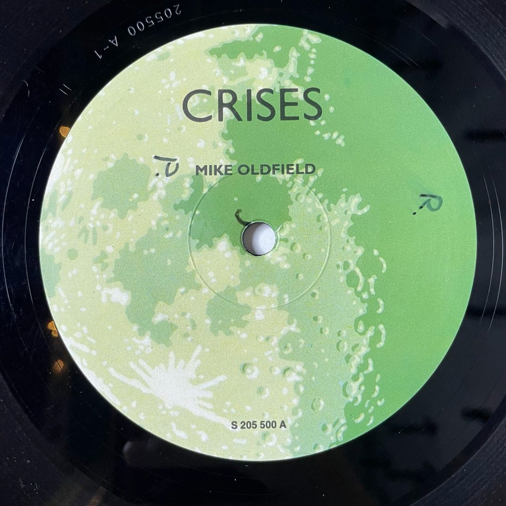 Винтажная виниловая пластинка LP Mike Oldfield Crises (Germany 1983)